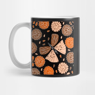 Butterfly and flowers Mug